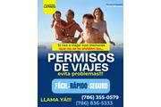 PERMISO DE VIAJE PARA MENORES en Miami