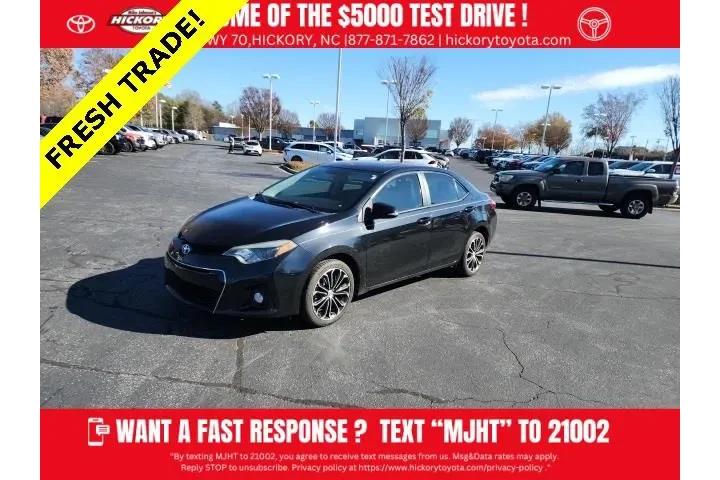 $13813 : Toyota Corolla 2016 S 4dr Se image 1