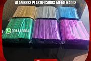 ALAMBRES PLASTIFICADOS DORADOS en Lima