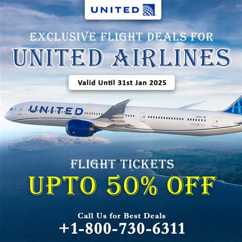 United Airlines Flight Booking image 1