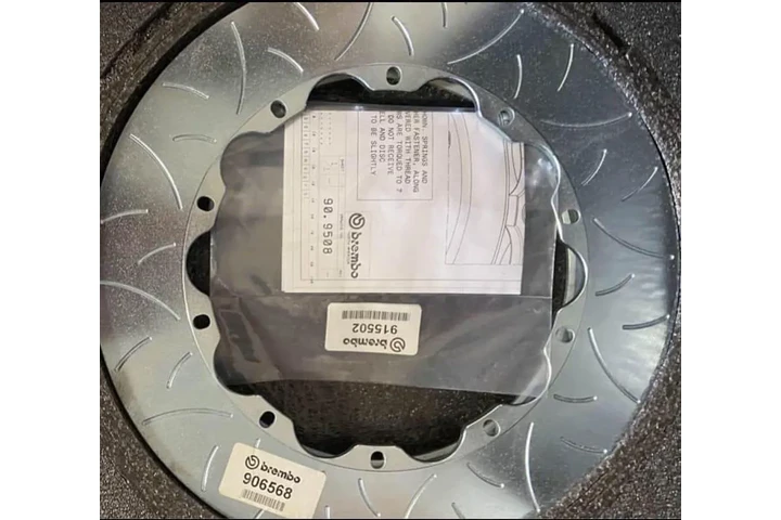$1200 : front and rear slotted rotors image 1