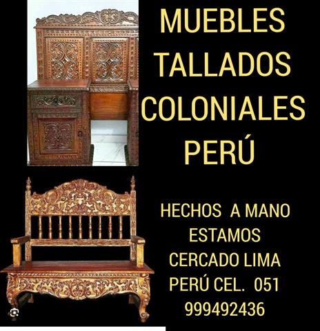 $1 : Mueble Bar colonial PERÚ image 3