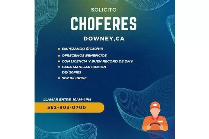 SOLICITO CHOFER image 1