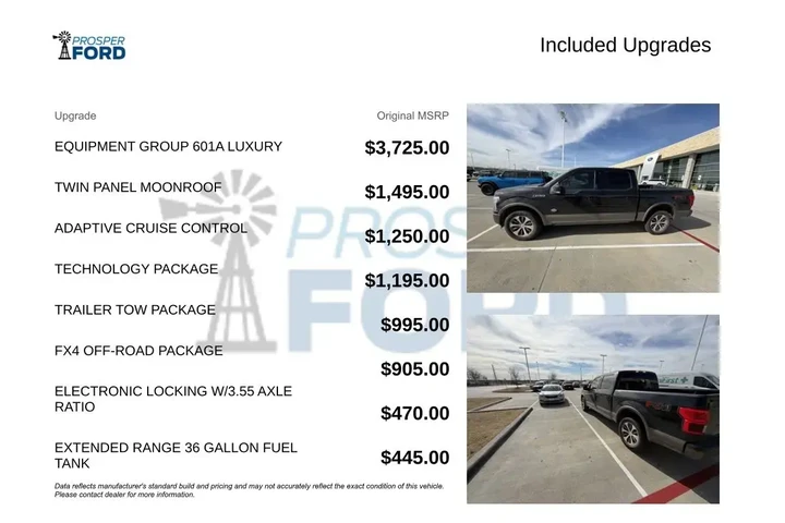 $35995 : Ford F-150 2019 4x4 King Ran image 3
