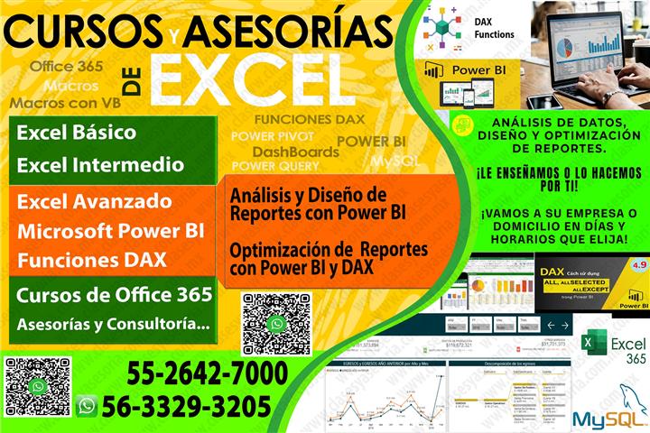 CURSOS de EXCEL por ZOOM image 1