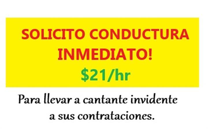 CONDUCTORA INMEDIATO! 💲21/hr image 2