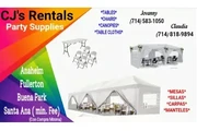 Cj's Party Rentals en Orange County
