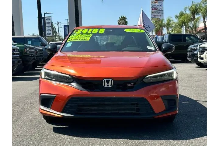 $21995 : Honda Civic 2022 Si 4dr Seda image 3