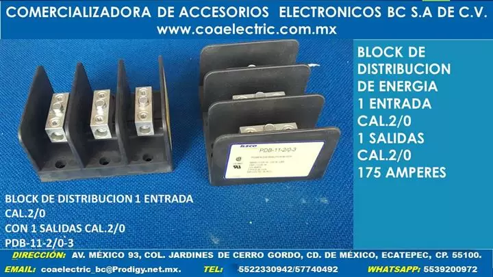 BLOQUE DE CONEXION ELECTRICA image 4