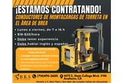 Turret Forklift Drivers en Orange County