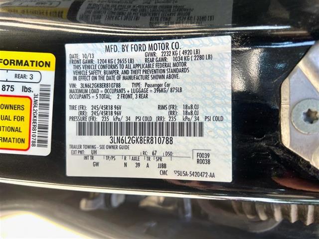 $14950 : 2014 LINCOLN MKZ image 2