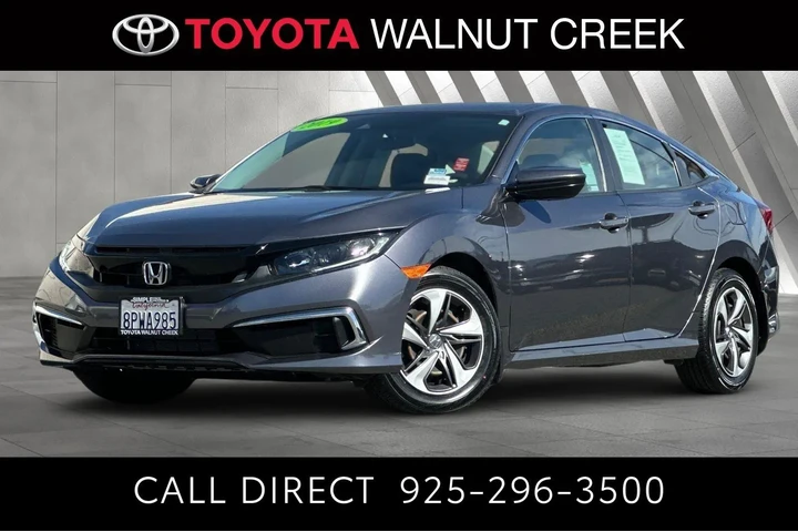 $20500 : Honda Civic 2019 LX 4dr Seda image 1