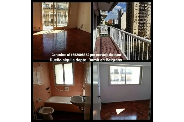 $890000 : Belgrano.Dño lqjuila dpto.3amb image 5