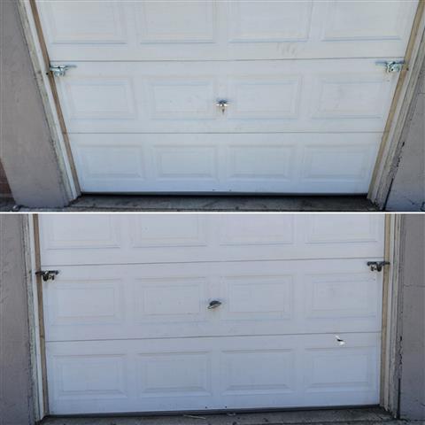 Garage door lock / Cerradura image 1