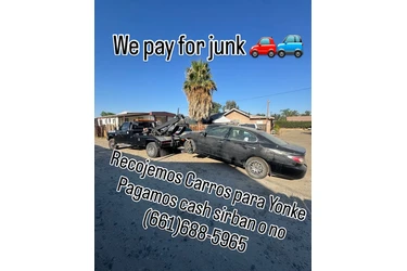 Carros para Yonke en Bakersfield