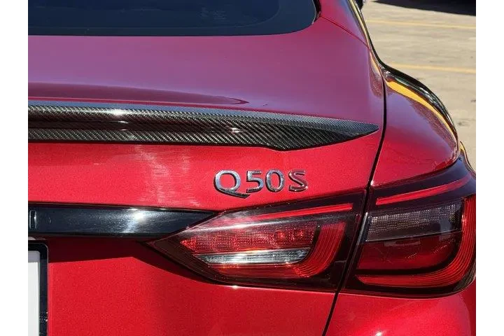 $33418 : INFINITI Q50 2021 Red Sport image 6