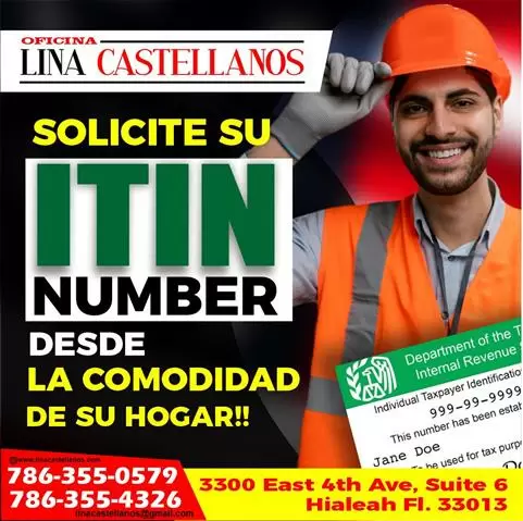 OBTENGA SU ITIN NUMBER image 1