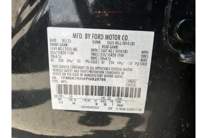 $34981 : Ford Explorer 2023 ST-Line 4 image 5