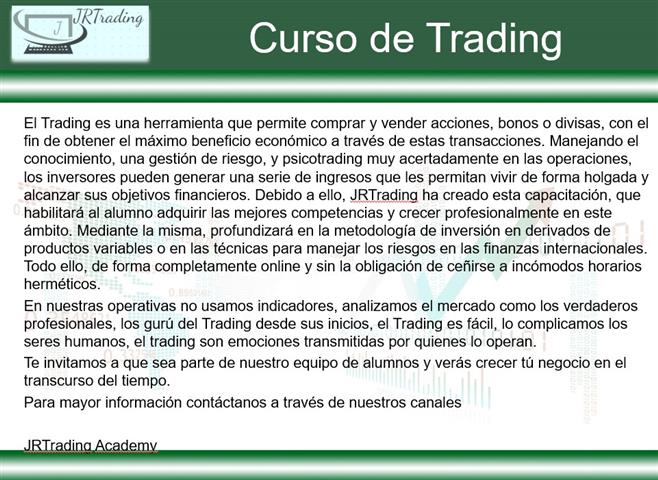 Curso de trading e Inversiones image 1