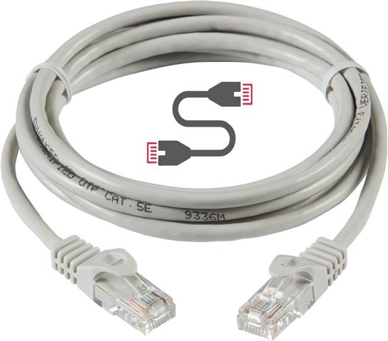 $3 : Cable UTP Red Rj45 image 2
