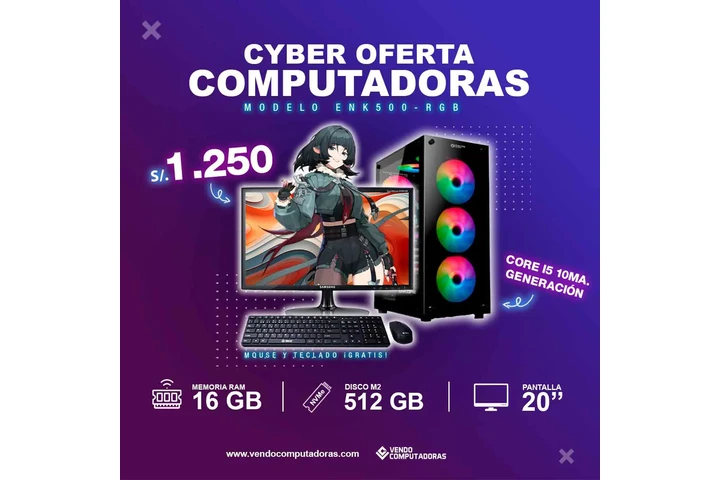 Computadora Intel Core i5 10ma image 5