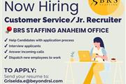 Jr. Recruiter/Staffing CSR en Orange County