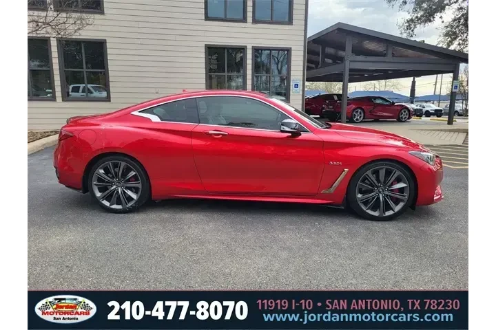 $35299 : INFINITI Q60 2019 Red Sport image 5