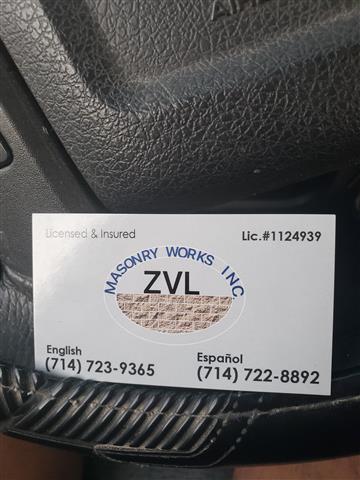 ZVL MASONRY WORKS INC image 2