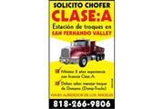 SOLICITO CHOFER CLASE:A🚚 en Los Angeles