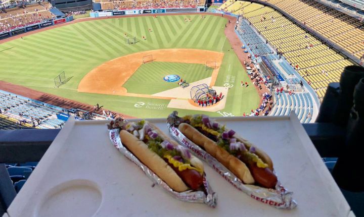 Un recorrido gastronómico por el Dodger Stadium