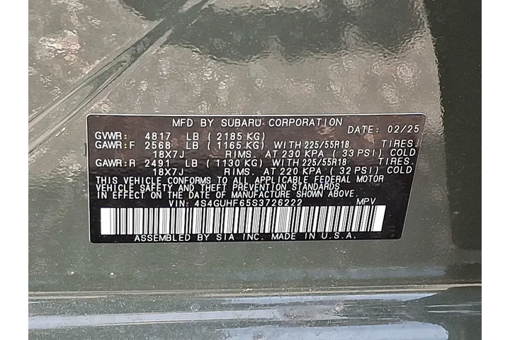 $30995 : Subaru Crosstrek 2025 AWD Sp image 9