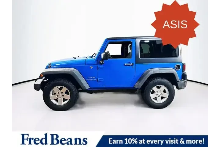 $7972 : Jeep Wrangler 2012 4x4 Sport image 4