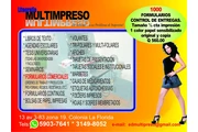 FORMULARIOS CONTROL DE ENTREGA en Guatemala City