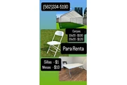 $1 : Sillas mesas y carpas en Renta thumbnail