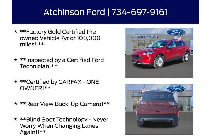 $22000 : Ford Escape 2022 AWD SE 4dr image 4