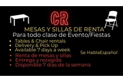 Rento Mesas y Sillas en Riverside