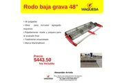 Rodo baja grava MARSHALLTOWN en San Salvador