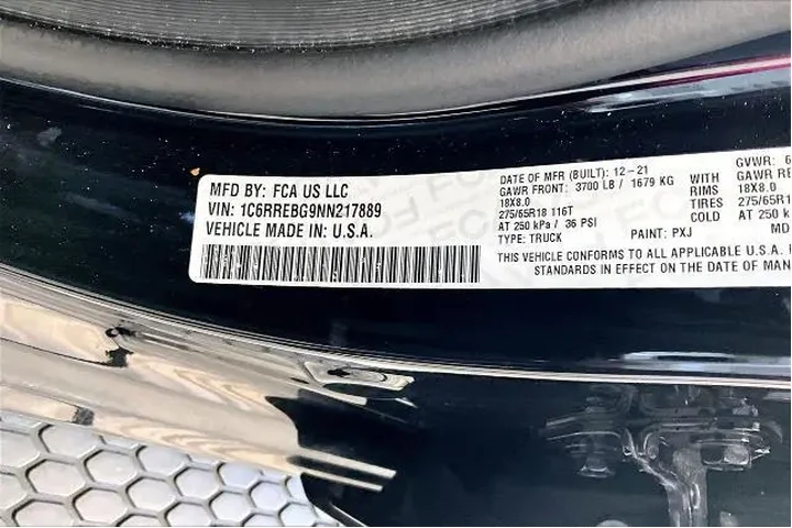 $22661 : Ram 1500 2022 4x2 Big Horn 4 image 8