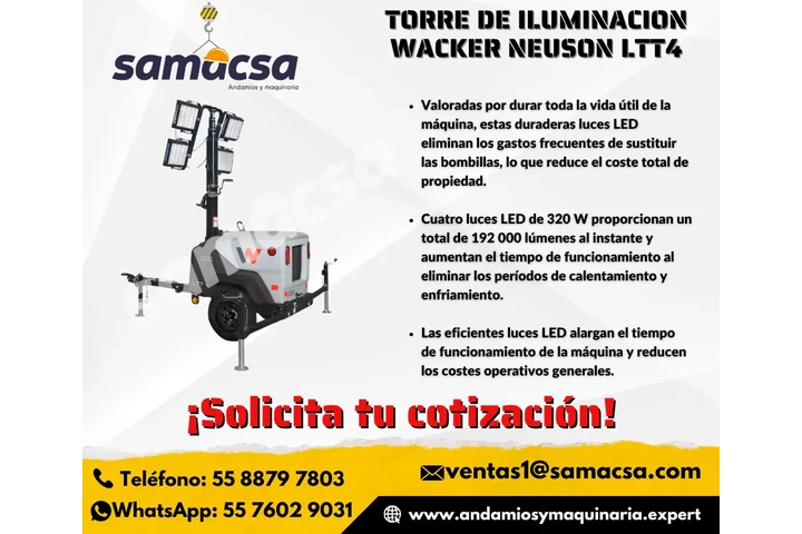 $1 : TORRE  WACKER NEUSON SAMACSA image 1