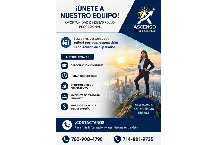 Buscamos Personas Motivadas image 1
