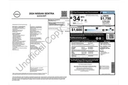 $18987 : Nissan Sentra 2024 S 4dr Sed thumbnail