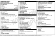 $22634 : Toyota Camry 2024 LE 4dr Sed thumbnail