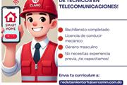 TECNICOS EN TELECOMUNICACIONES en Santo Domingo