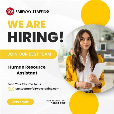 Hiring HR Admin Assistant image 1