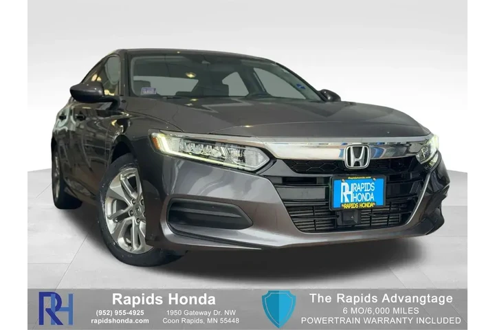 $19244 : Honda Accord 2018 LX 4dr Sed image 1
