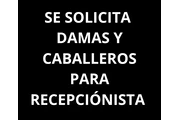 Se requiere recepcionistas Gye en Guayaquil