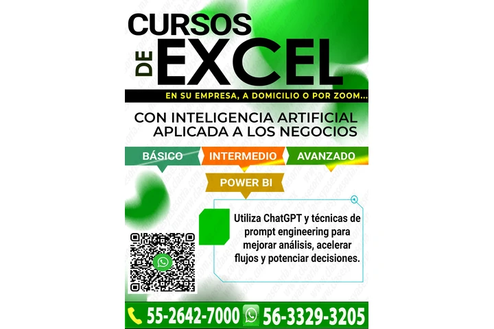 Cursos de EXCEL a domicilio image 2