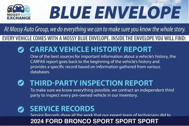 $27977 : Ford Bronco Sport 2024 AWD B image 2