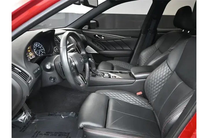 $30701 : INFINITI Q50 2021 Red Sport image 7
