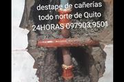 Maxi plomero 24 H todo norte d en Quito